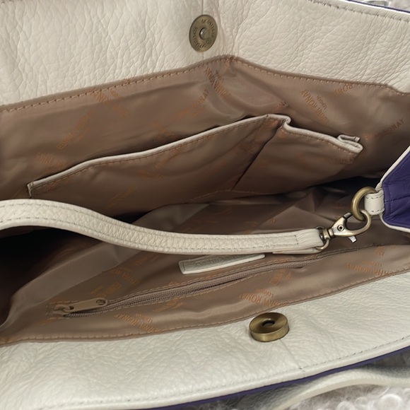 NWT Edina Ronay Leather Shoulder Bag - Picture 7 of 10